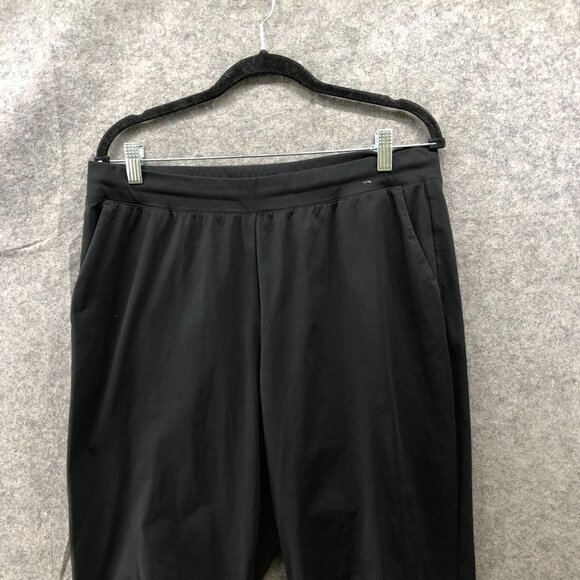 Uniqlo Ultra Stretch Active Jogger Pants Womens XL Black Dry-Ex Stretch - Picture 3 of 9
